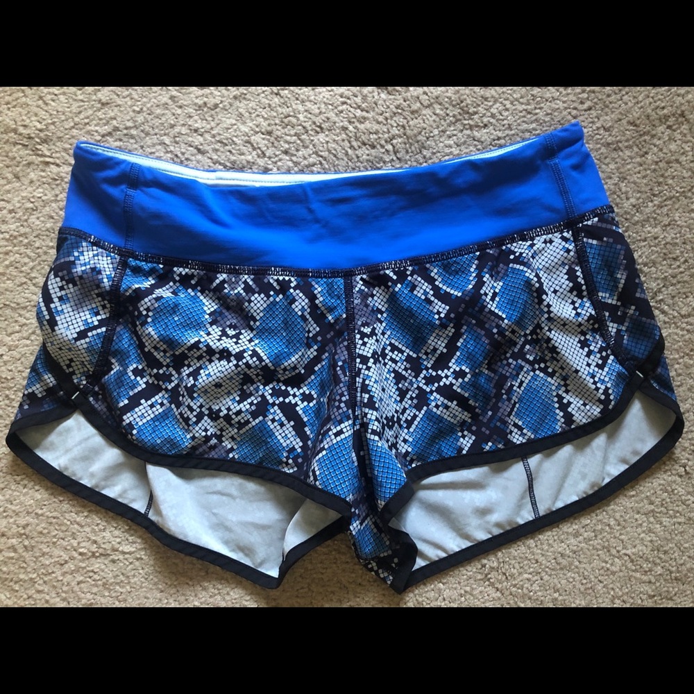 Lululemon speed shorts size 6
